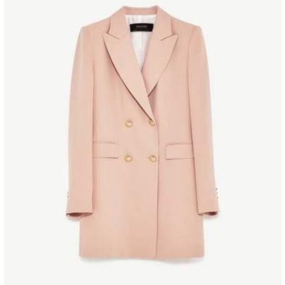 ZARA Pink Blazer Dress 7723/772 - Picture 2 of 6
